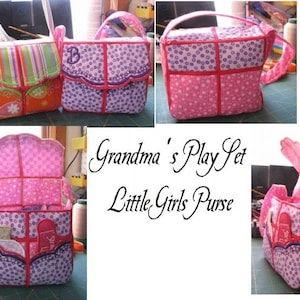 Grandma&#39;s Play set Purse and Accessories Embroidery Machine Project