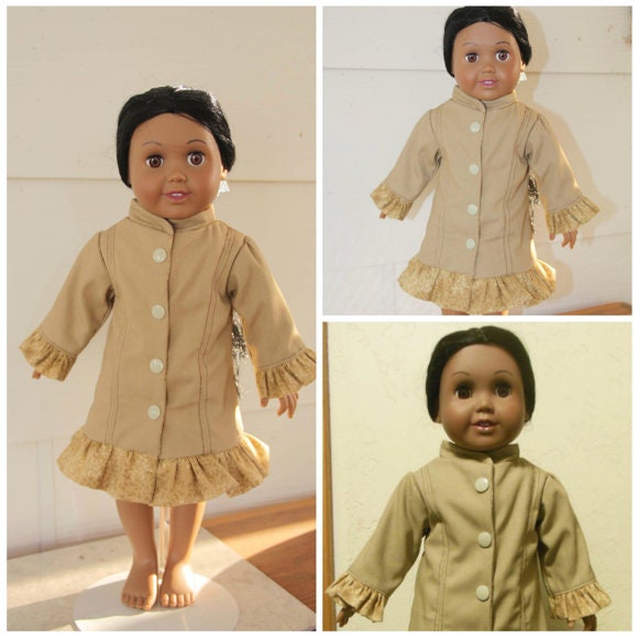 Princess Coat Pattern - Poupées populaires de 18 pouces