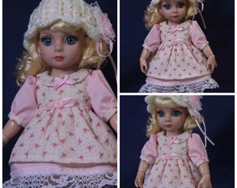 Dress and Apron Pattern for Tonner Patsy doll or Ann Esttelle doll