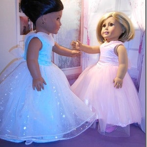 Once Upon A Time Cinderella Style Dress (Sewing Pattern) Popular 18 inch dolls