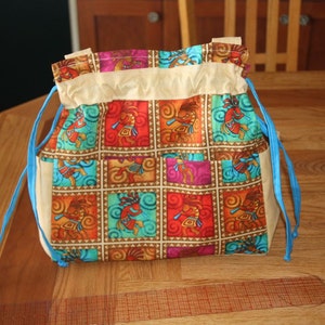 Kokopelli Southwestern Geldbörse (Stickmuster)