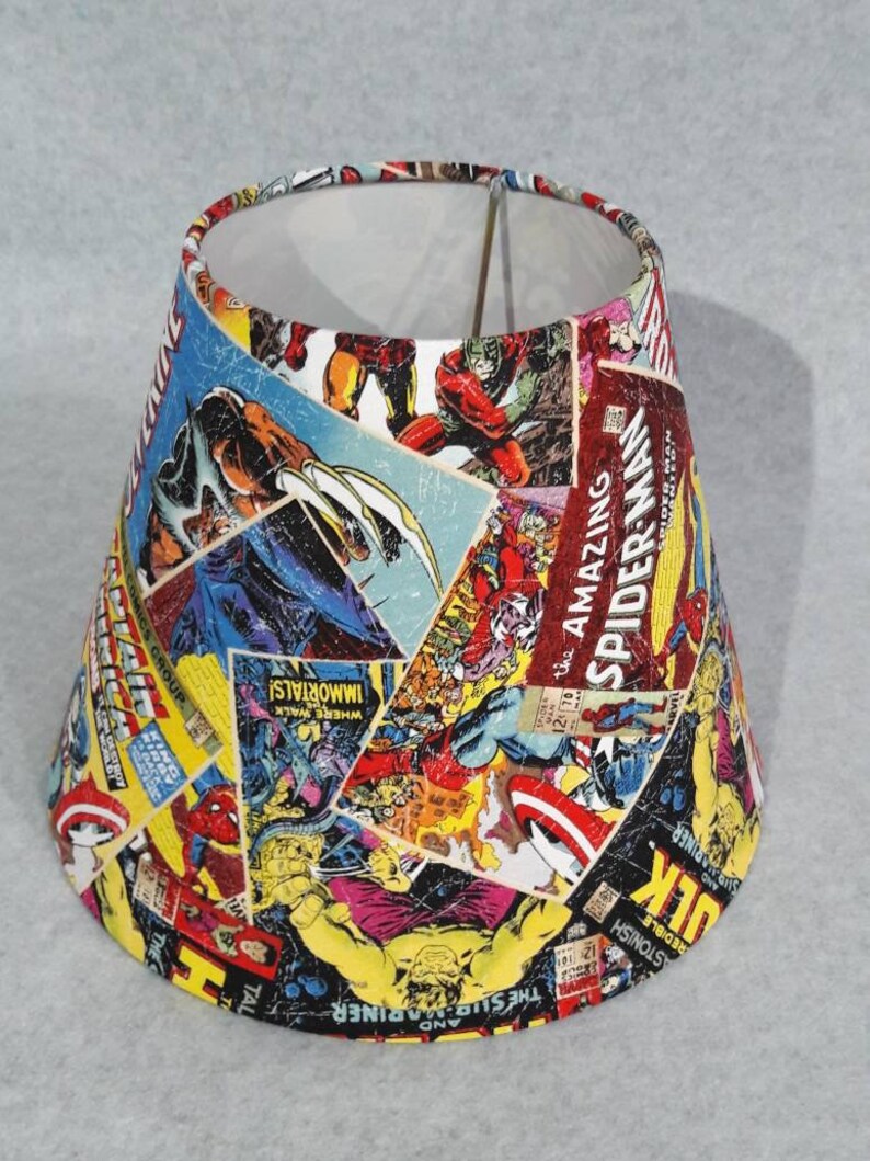 Marvel Comic Book Lamp Shade. Images Are Random. Thor Etsy