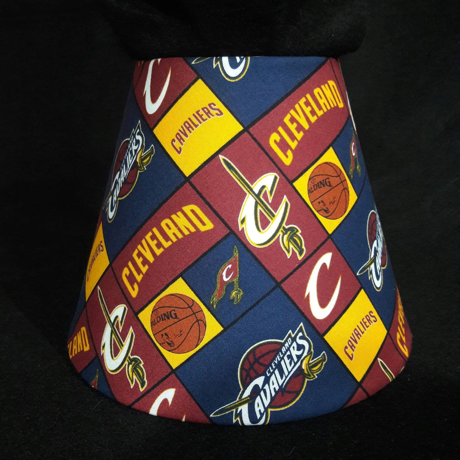 Cleveland Cavaliers Lamp Shade. NBA. Shades Are 9.5 X Etsy