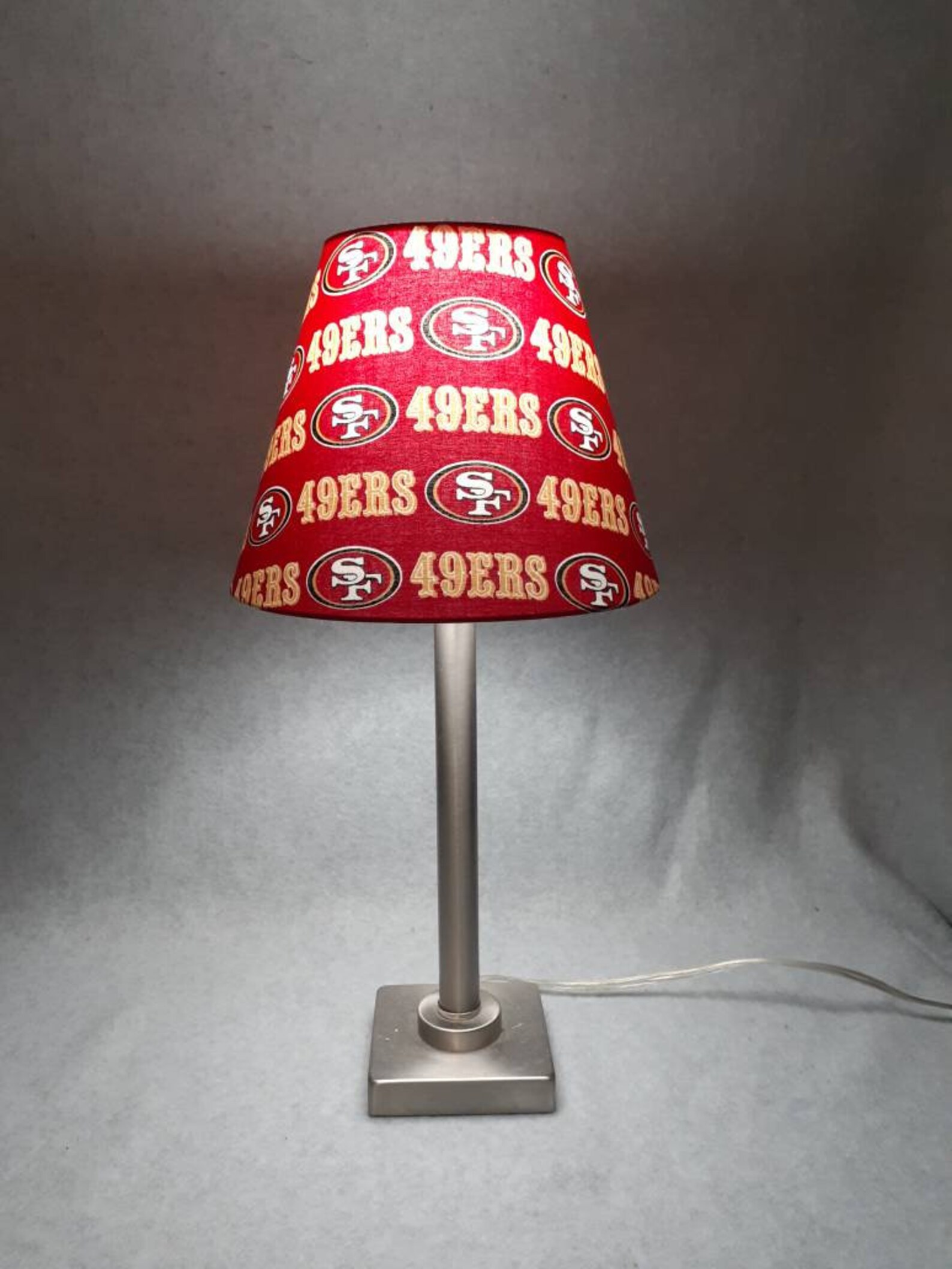 San Francisco 49ers Lamp Shade. NFL. Shades Are 9.5 X Etsy UK