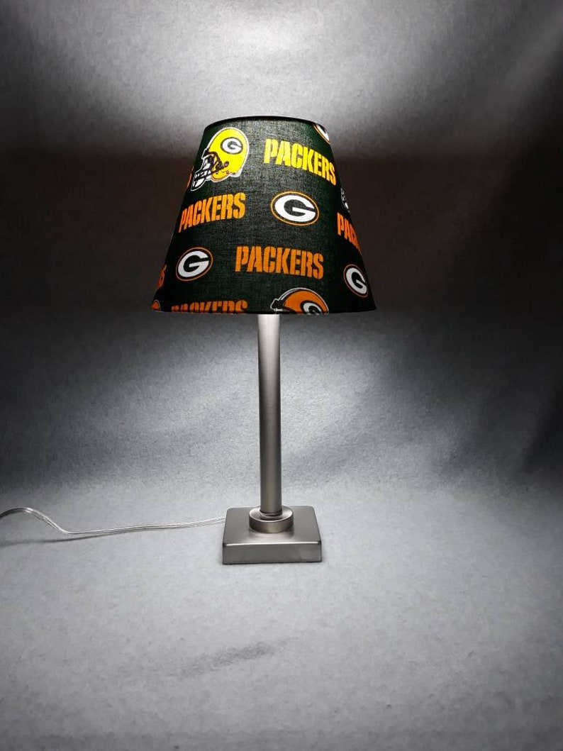 Green Bay Packers lamp shade. NFL. Shades are 9.5 x Etsy