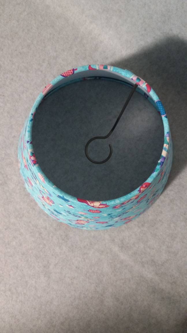 Nautical Mermaid shade. Turtle. Shades are 9.5 wide at | Etsy