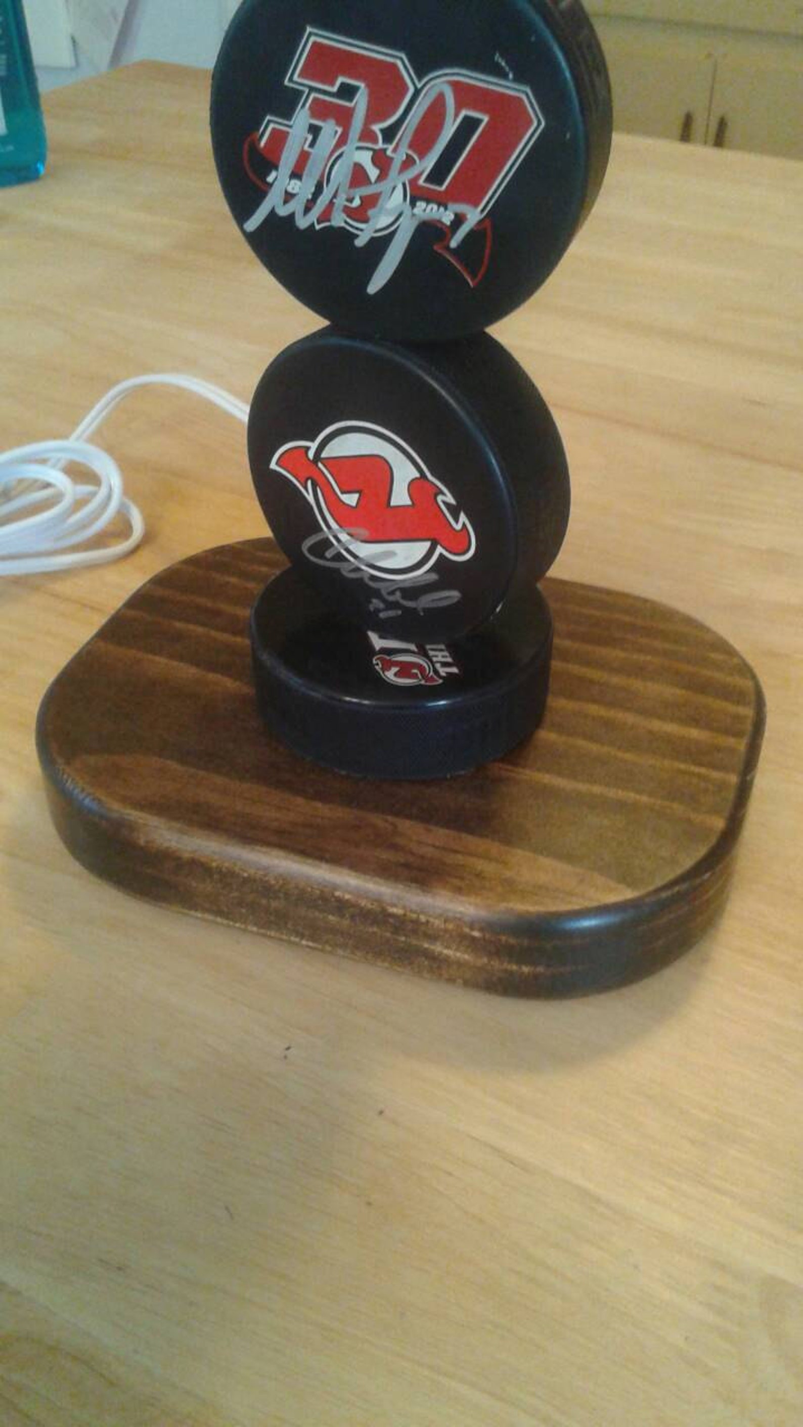 Hockey Lamp Pucks shade Sold Separately Can Now Be Etsy