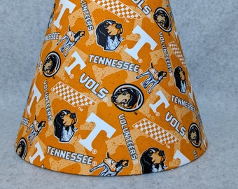 University of Tennessee lamp shade.  Smokey.  Shades are 9.5" x 5" x 7" tall