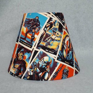 Mandalorian lamp shade deals