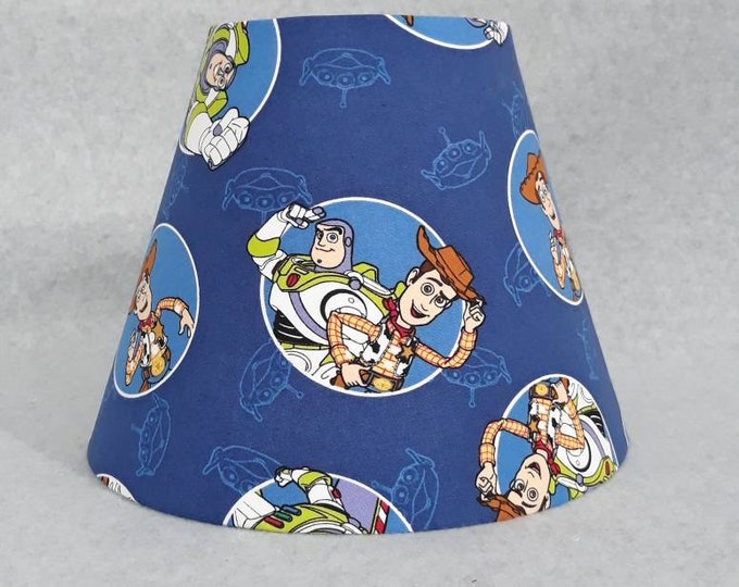 Toy Story Lamp Shade disney. Shades Are 9.5 X 5 X 7 Tall Etsy