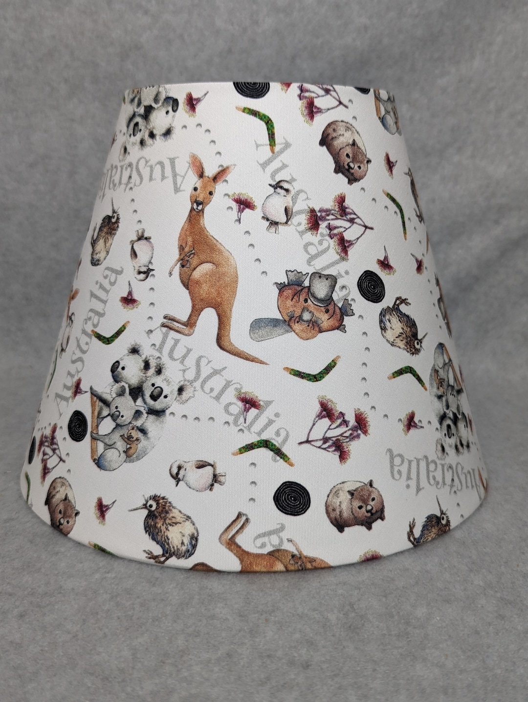 Australian Animals Lamp Shade. Animal. Nursery. Baby. Shades Are 9.5 X