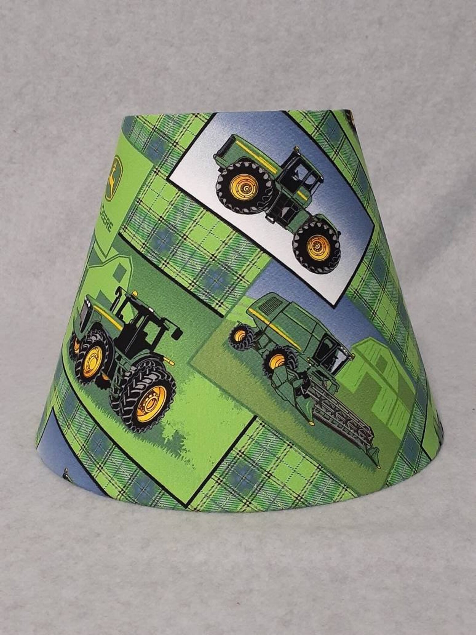 John Deere tractor lamp shade. Shades are 9.5 wide at Etsy