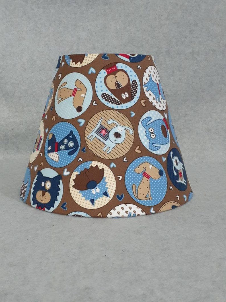 Puppy Dog Lamp Shade. Brown. .shades Are 9.5 X 5 X Etsy