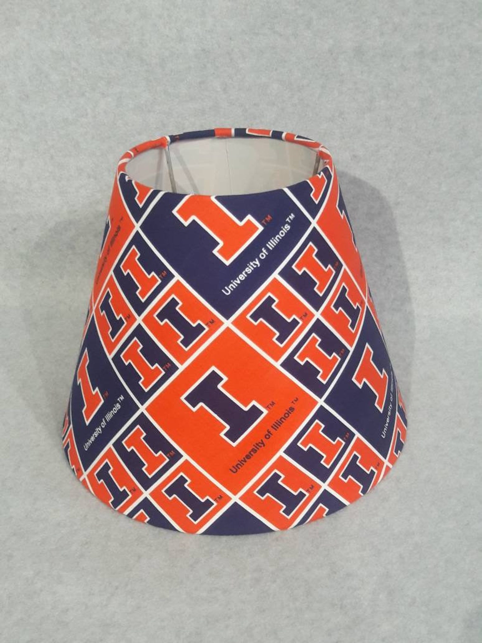 University of Illinois Lamp Shade. Fighting Illini. Shades Are Etsy