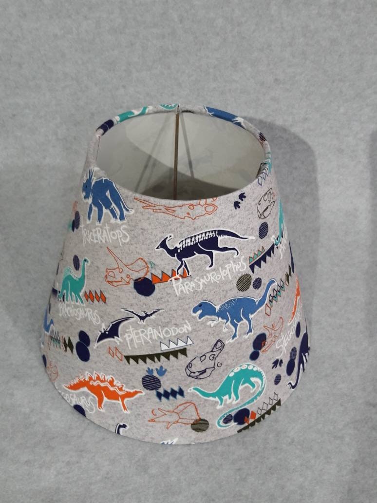 Dinosaur Lamp Shade. Shades Are 9.5 X 5 X 7 Etsy