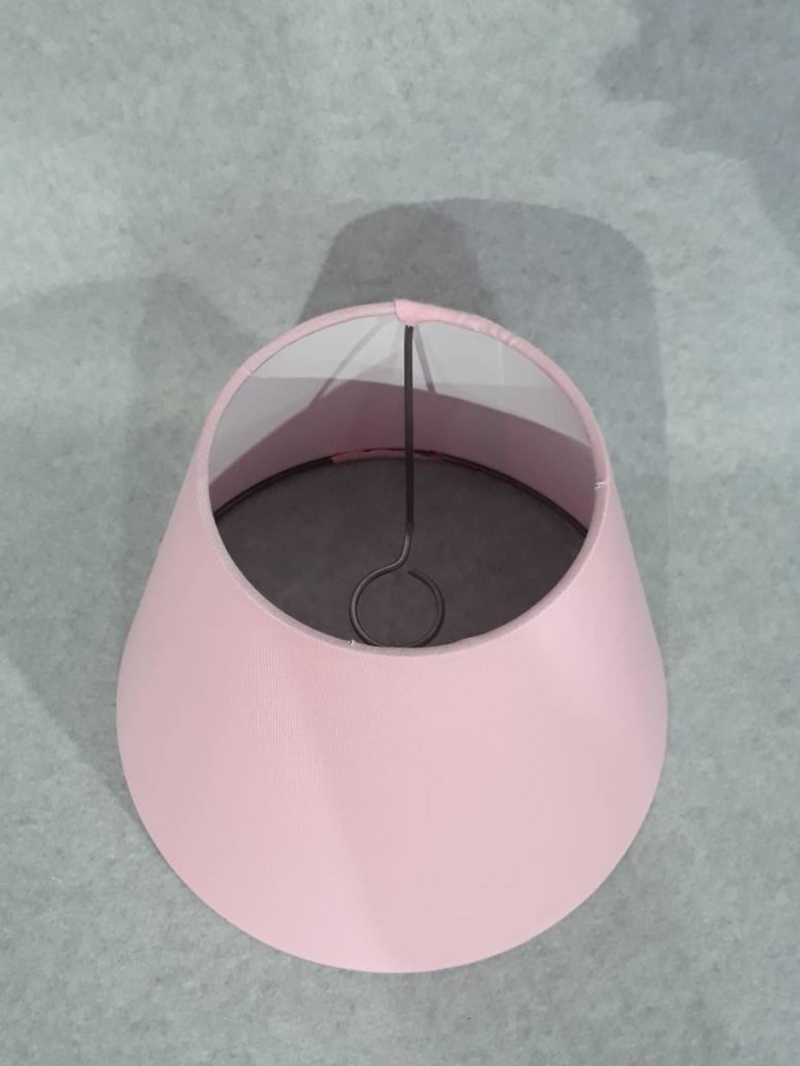 Light pink lamp shade. Solid pink Etsy