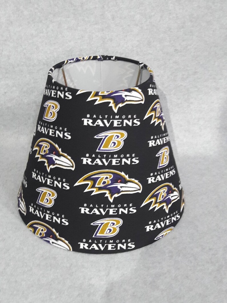 Baltimore Ravens Lamp Shade Nfl Shades Are 9 5 X Image 0 1