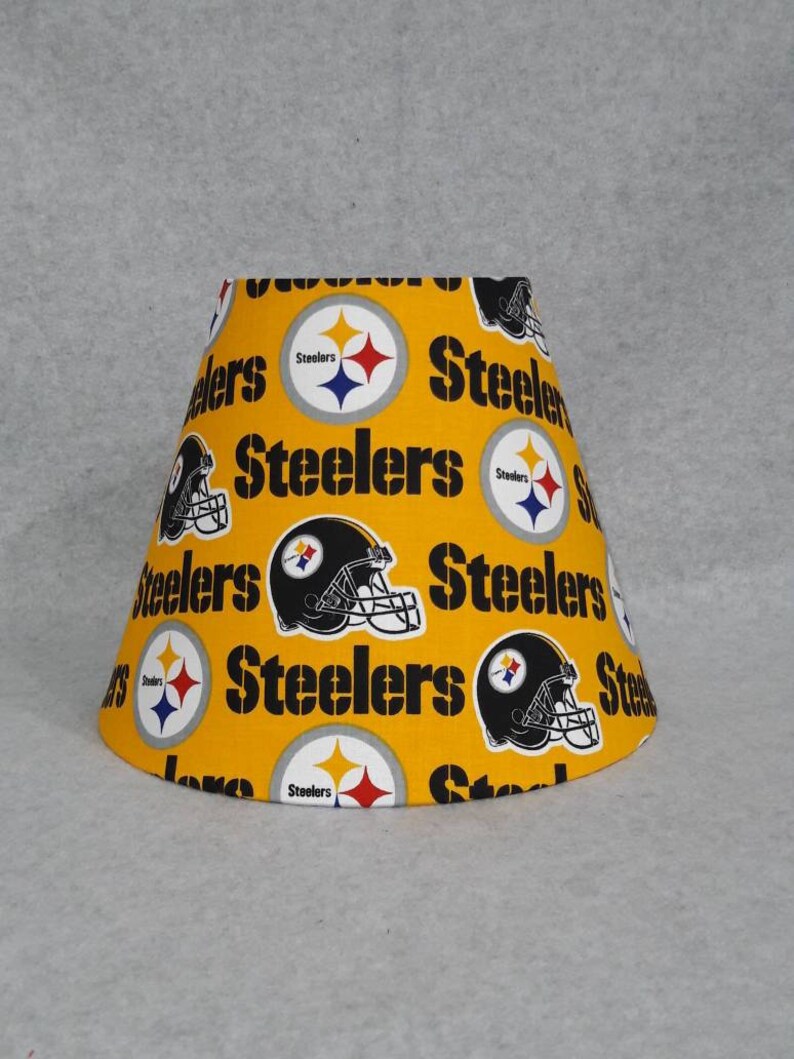Pittsburgh Steelers Lamp Shade Nfl Shades Are 9 5 X 7 Tall