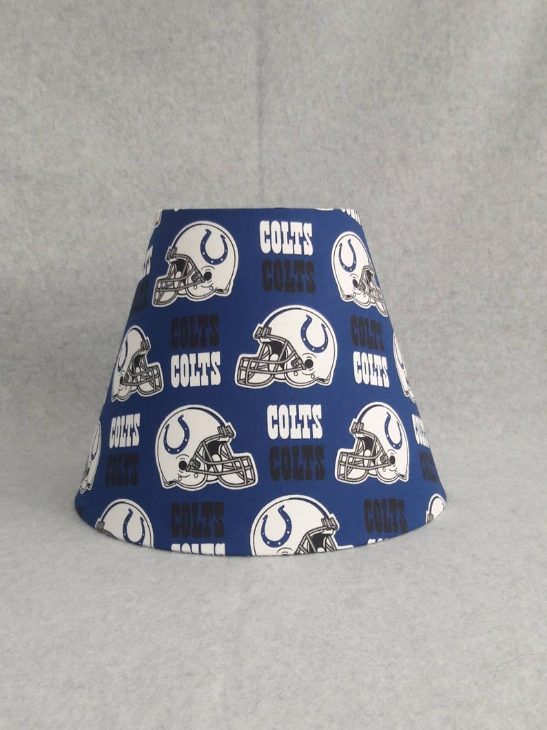 Indianapolis Colts Football Lamp Shade. Shades Are 9.5 X Etsy
