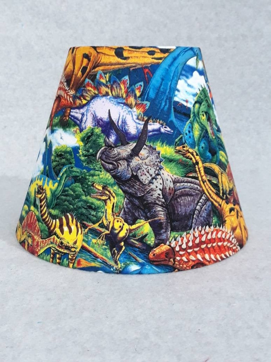 Dinosaur Lamp Shade. Shades Are 9.5 X 5 X 7 Etsy