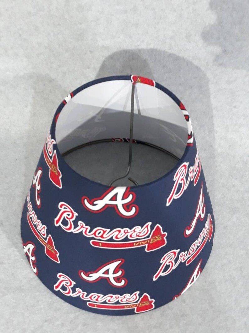 Atlanta Braves Lamp Shade Baseball. Shades Are 9.5 X Etsy