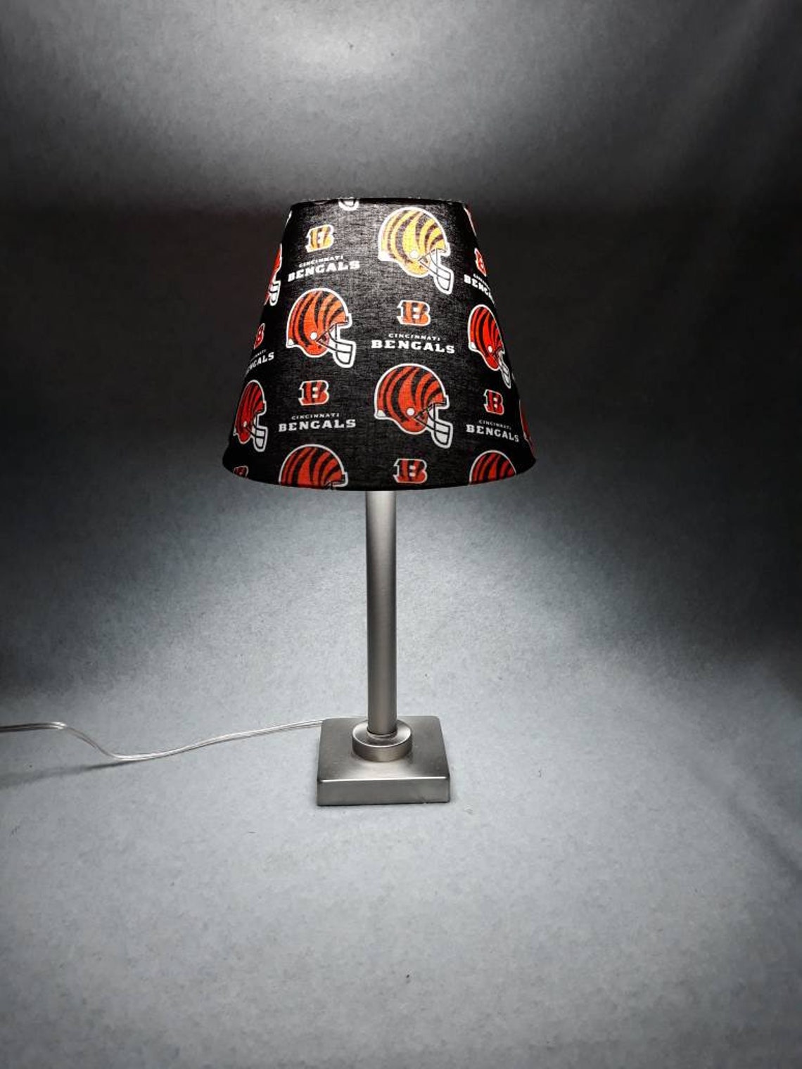 Cincinnati Bengals Lamp Shade. NFL. Shades Are 9.5 X Etsy