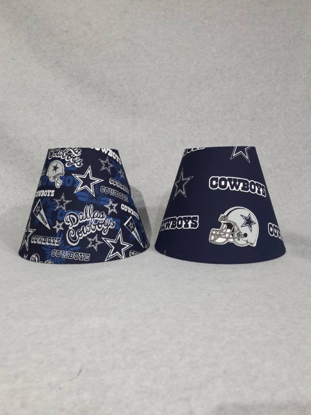 Dallas Cowboys Lamp Shade. NFL. Choose the One You Would Like. Shades Are 9.5 X 5 X 7 Tall Etsy