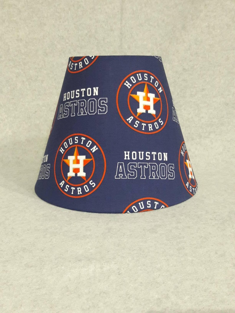 Houston Astros Lamp Shade Baseball. Shades Are 9.5 X Etsy
