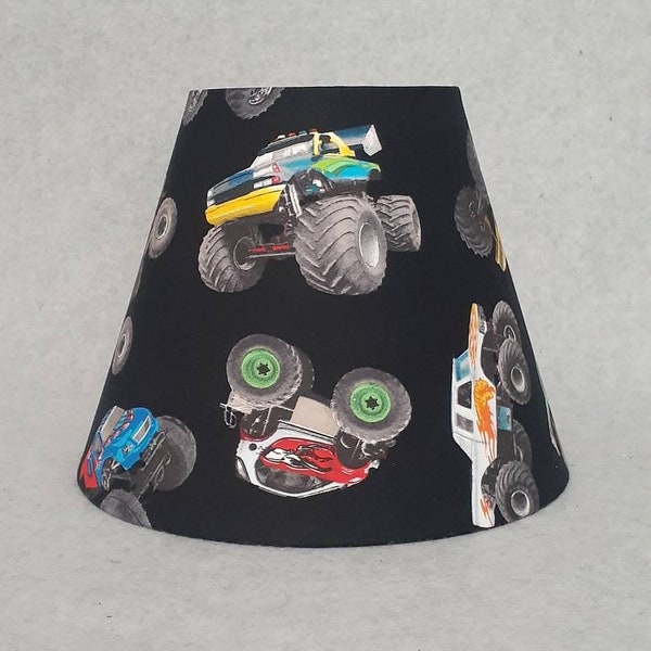 Monster Truck Lampshade Etsy