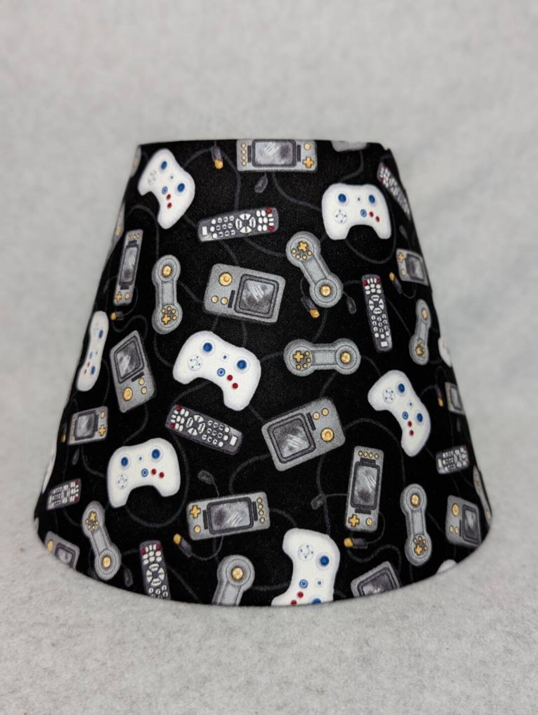 Video Game Controller Lamp Shade. Black. Shades Are 9.5 X 5 X 7 Tall Etsy