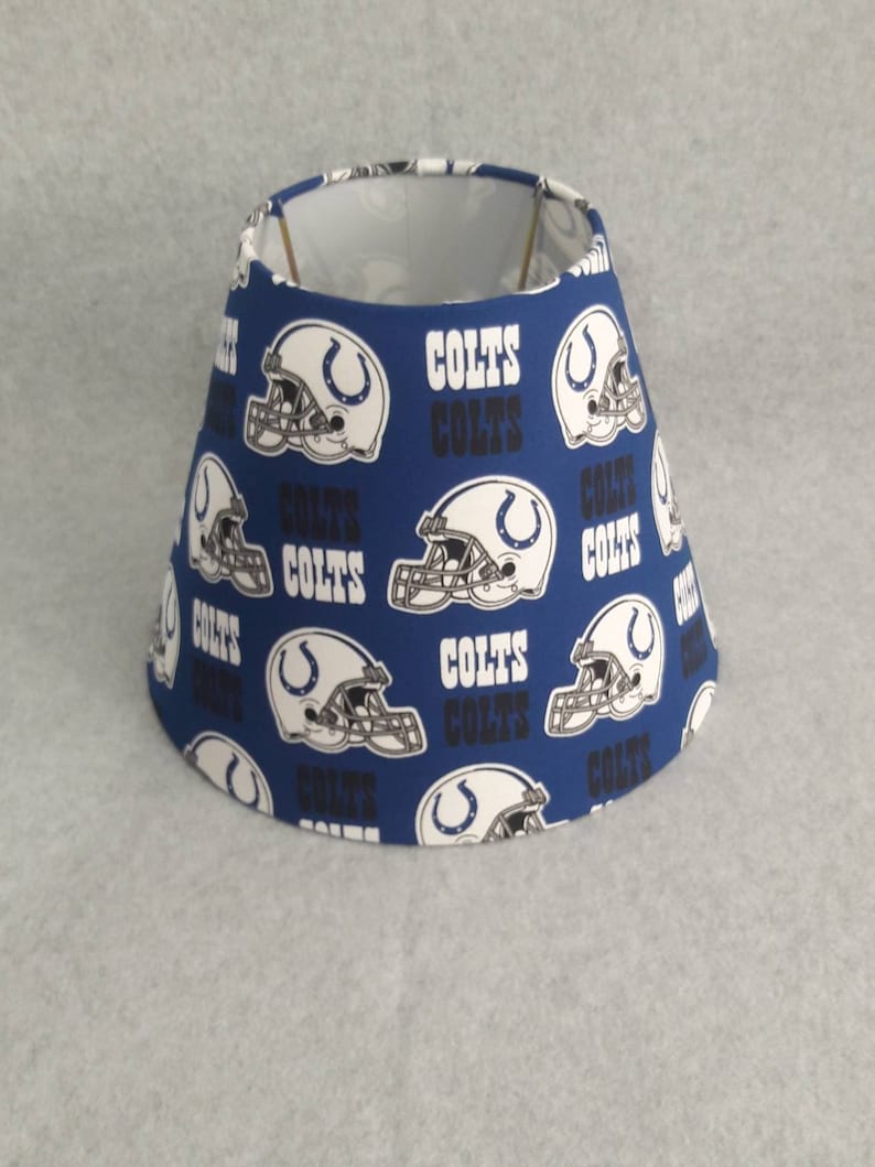 Indianapolis Colts Football Lamp Shade. Shades Are 9.5 X Etsy