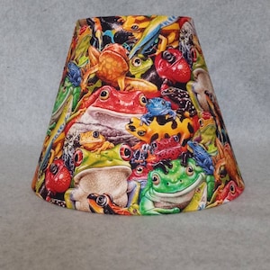 Frog lamp shade deals