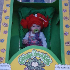 Cabbage Patch Hat/Cabbage Patch Wig (fits babies to children)