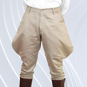 Vintage 90s Jodhpur Riding Pants 1940s High Waist Breeches Baggy Troupers Pants Horse Riding, Polo & Equestrian Sports