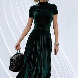 slim fit dress slacks Vault Velvet Oversized Bow Upper Fit-to-Flare Gown – kalisa