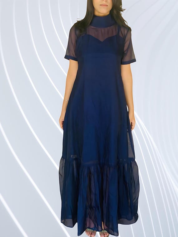 navy a line dress for wedding The Bride Navy Wedding Dresses With Sleeves Zapakasa Women Navy Long Sleeves A-Line Lace Long