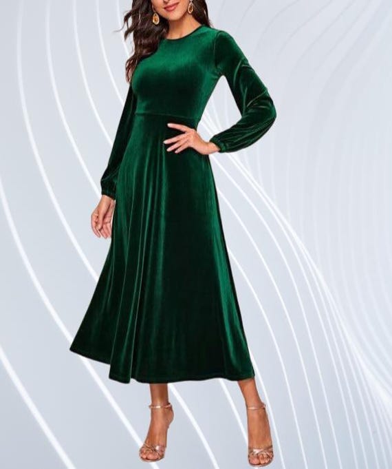 halter velvet dress Halter Velvet Dress HV951 Custom / Ginger-ZJ08