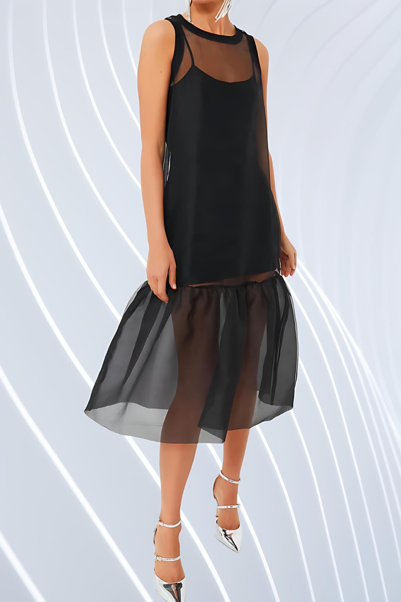 Sheer Midi Dress - Etsy