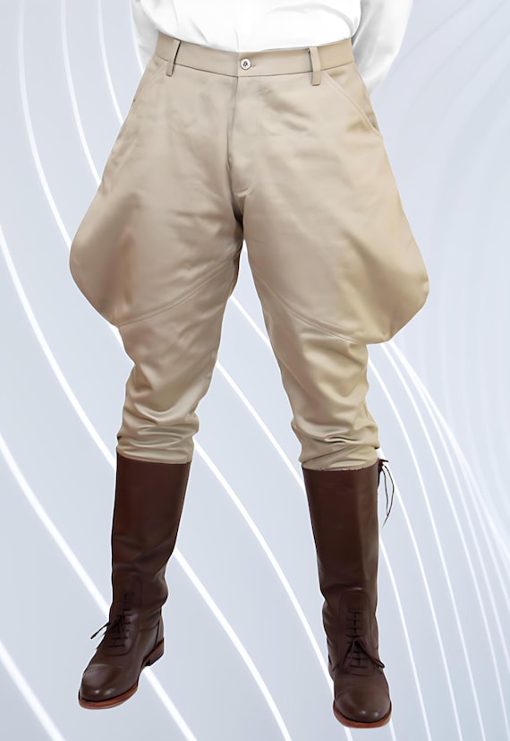40s Japanese vintage jodhpurs pants 希少 Vintage 90s Jodhpur Riding Pants | 1940s High Waist Khaki Breeches