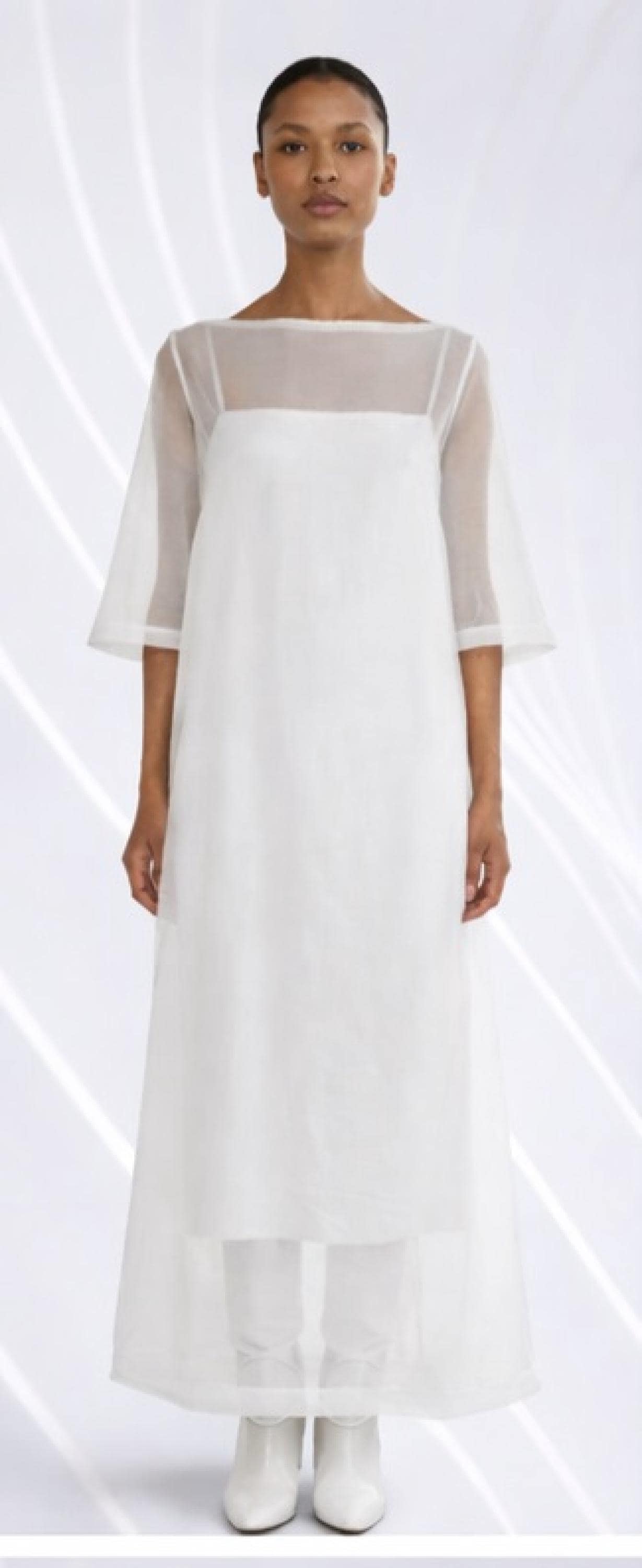See Through Linen Dress - Etsy