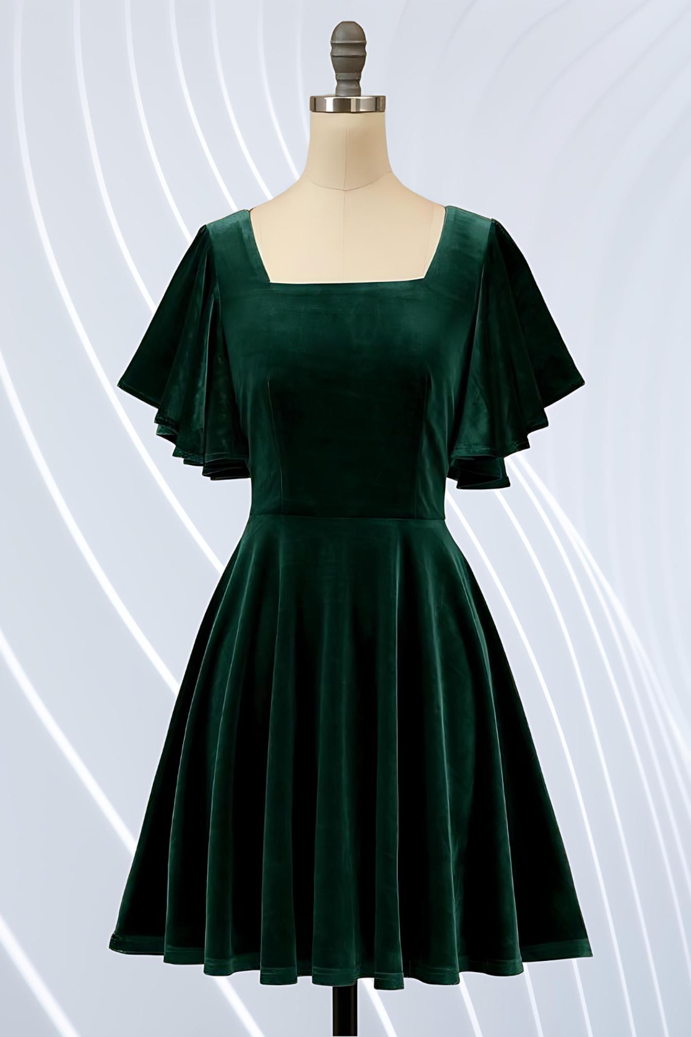 sachin and babi light blue dress Pre-owned Alexander Wang Velvet Mini Dress In Green
