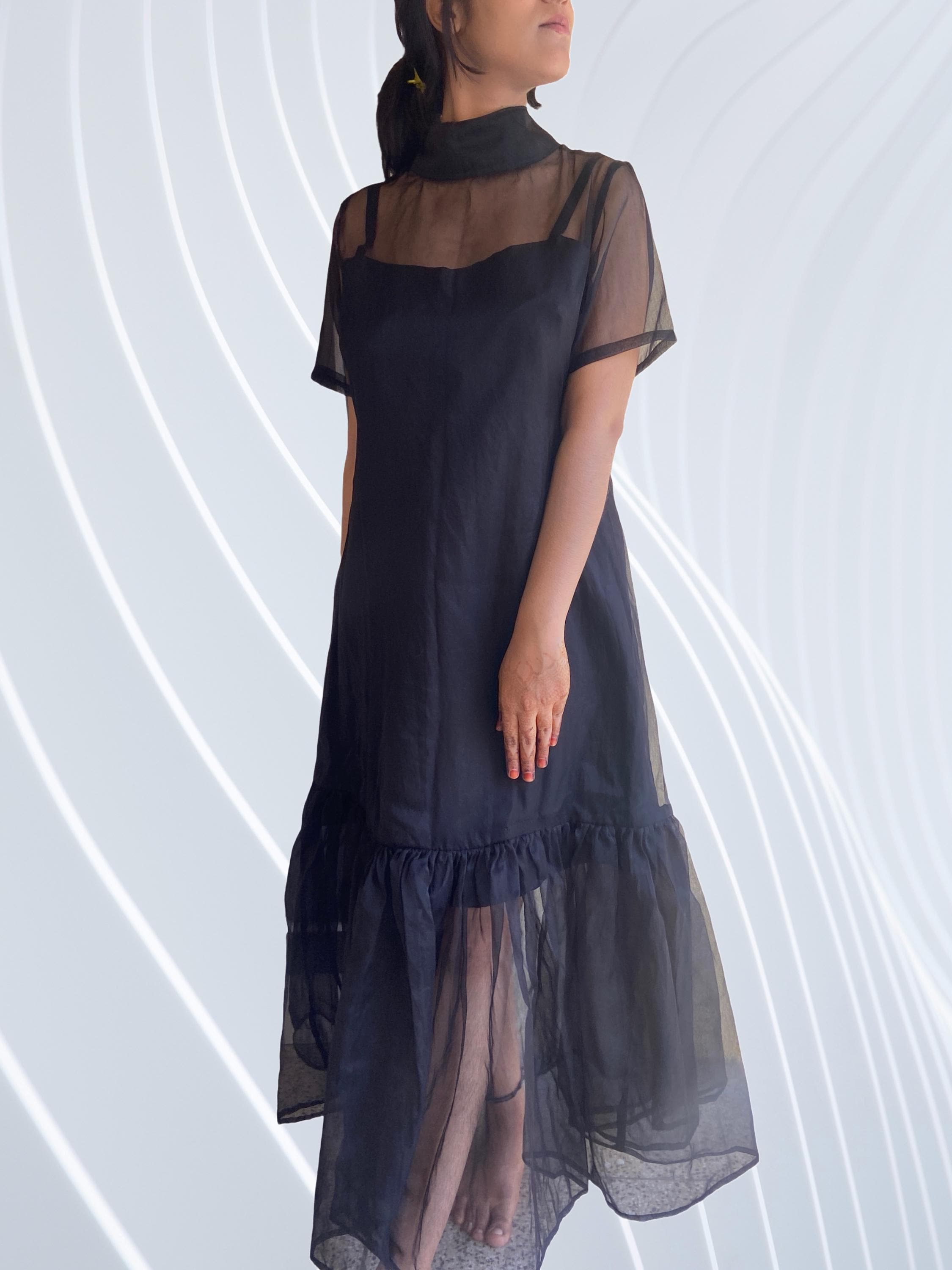 black cover up for formal dress Sheer Coverup Evening Gown stagedone