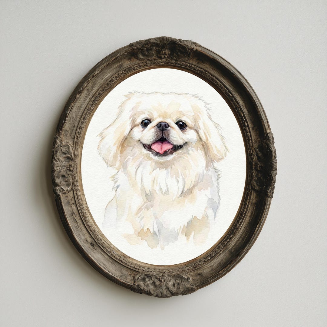 Custom Pet Watercolor Portrait – Dog Cat Art From Photo (digital ...