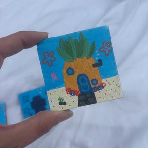 SpongeBob houses (fan art) (I don’t own rights to SpongeBob or creator of SpongeBob. But its FAN ART
