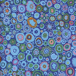 Kaffe Fassett Teal Quilting Cotton Fabric - Paperweight By The Half Yard