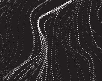 Sandhill Charcoal Australian Fabric, Aboriginal Cotton Quilt Fabric