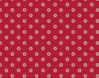 INDIE FOLK  Art Gallery Fabrics, Whirl Rouge IFL-46309, Pat Bravo, Red Fabric, Boho Decor, Cotton Fabric, Quilt Fabric, Fabric By The Yard