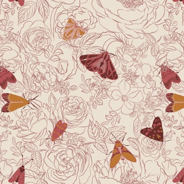 Art Gallery KISMET Cloak and Petal KSM-83303 Sharon Holland, Quilt Fabric, Cotton Fabric, Art Gallery Fabrics, Quilting, Fabric By The Yard