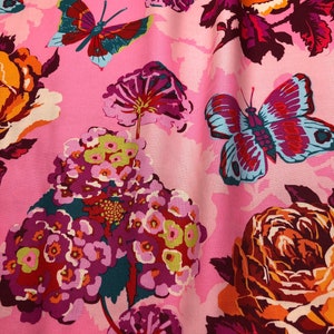 Love Always AM Clippings Amethyst PWAM038 Anna Maria, Quilt Fabric, Free Spirit Fabrics, Cotton Fabric, Quilting, Fabric By The Half Yard