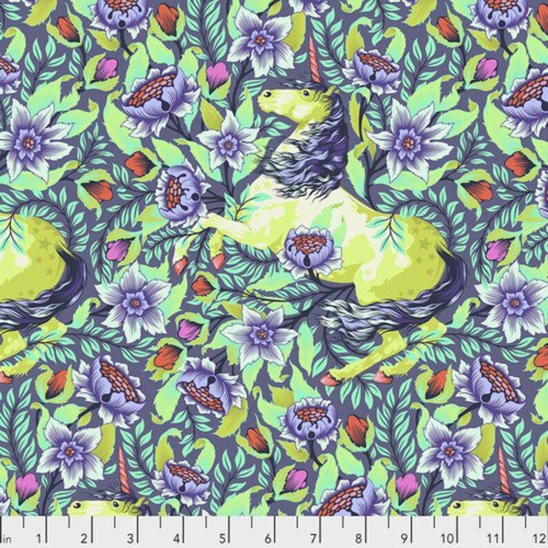 Free Spirit Kaffe Fassett Roman Glass PWGP001.Lavender Contemporary Cotton BTY